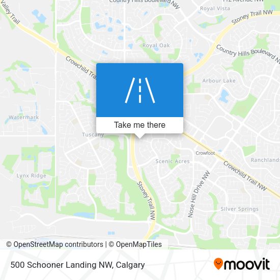 500 Schooner Landing NW map