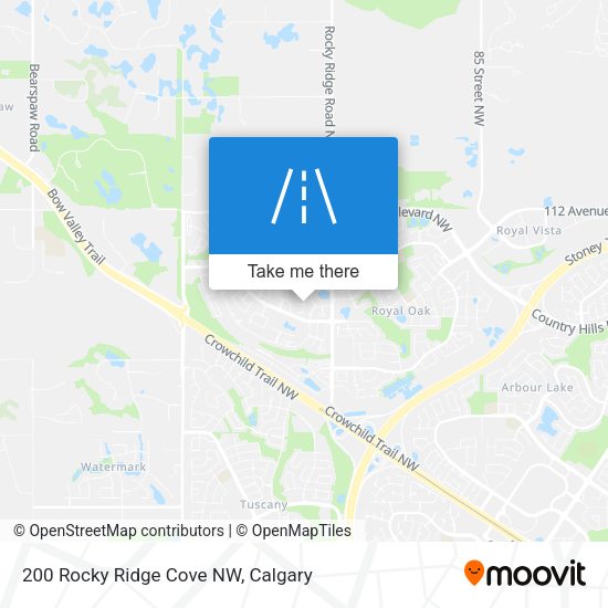 200 Rocky Ridge Cove NW map