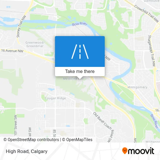 High Road map