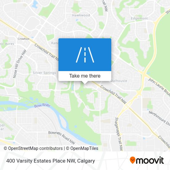 400 Varsity Estates Place NW map