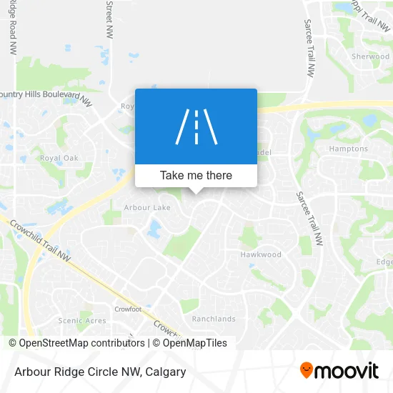 Arbour Ridge Circle NW plan