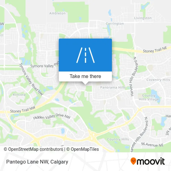 Pantego Lane NW plan