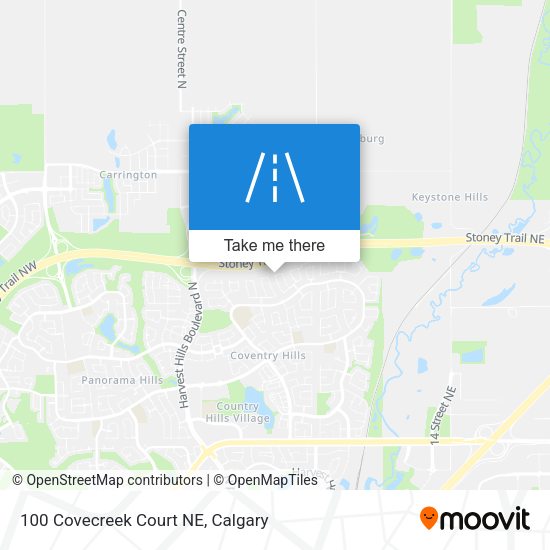 100 Covecreek Court NE map