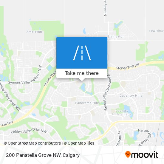 200 Panatella Grove NW map