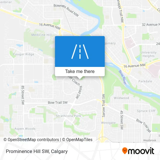 Prominence Hill SW map