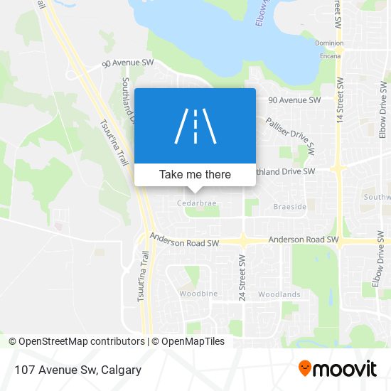 107 Avenue Sw map