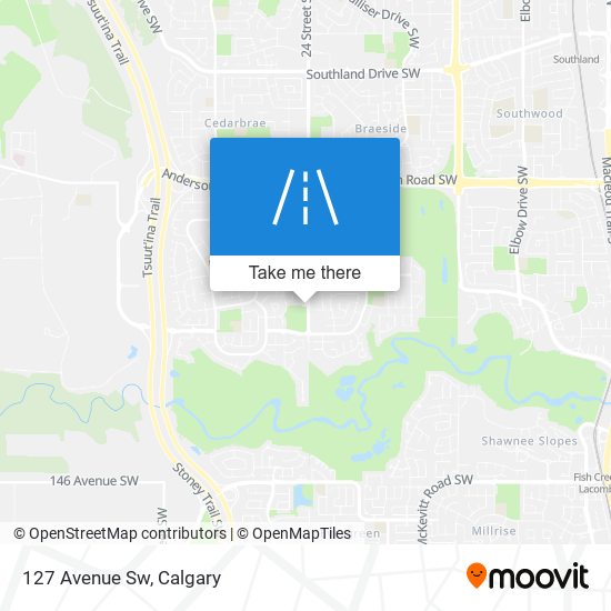 127 Avenue Sw map