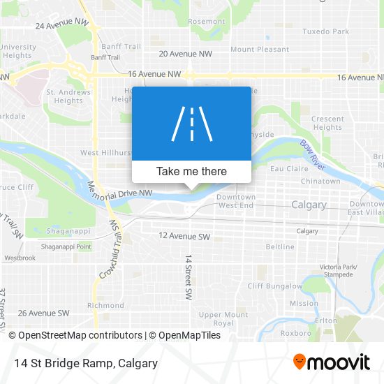 14 St Bridge Ramp plan