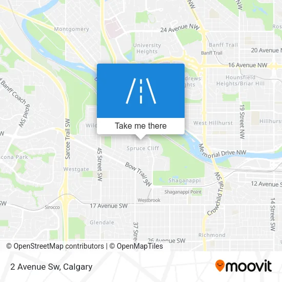 2 Avenue Sw map