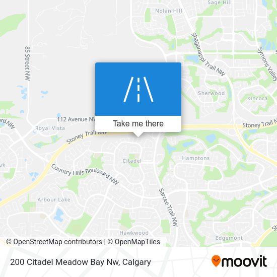 200 Citadel Meadow Bay Nw map