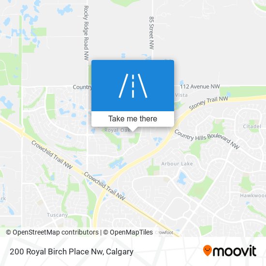 200 Royal Birch Place Nw map