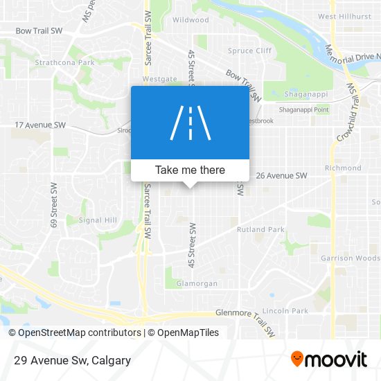 29 Avenue Sw map