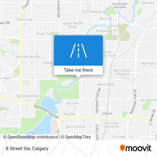 8 Street Sw plan