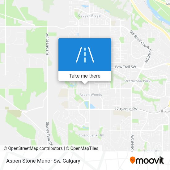 Aspen Stone Manor Sw map