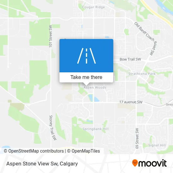 Aspen Stone View Sw map