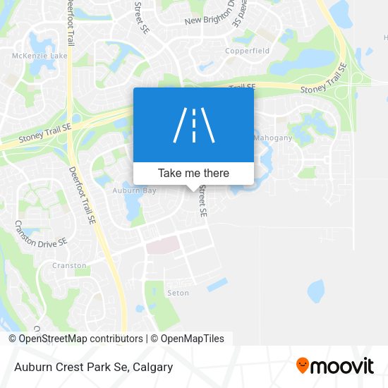 Auburn Crest Park Se plan