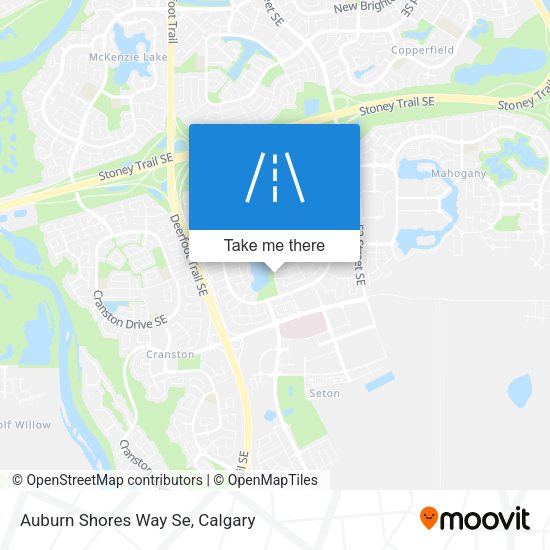 Auburn Shores Way Se map