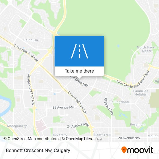Bennett Crescent Nw plan