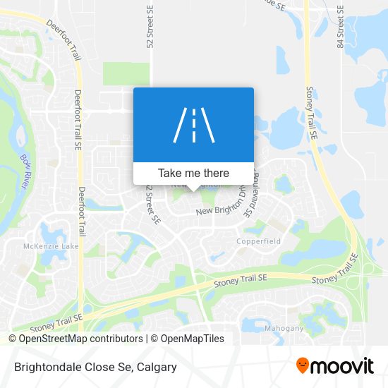 Brightondale Close Se map