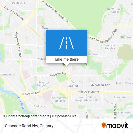 Cascade Road Nw plan