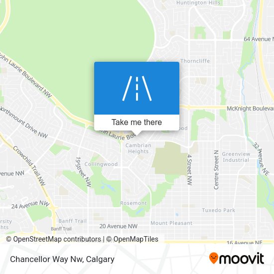 Chancellor Way Nw plan