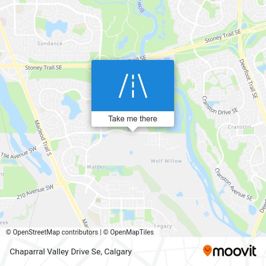 Chaparral Valley Drive Se plan
