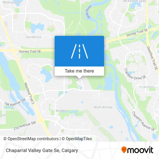 Chaparral Valley Gate Se plan