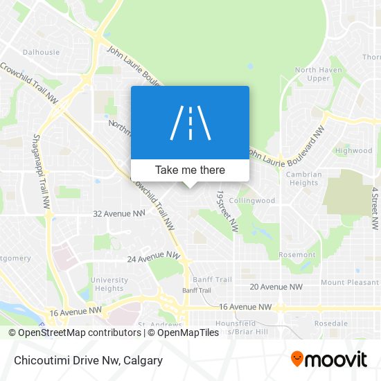 Chicoutimi Drive Nw plan