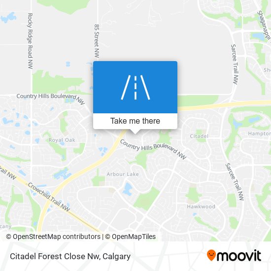 Citadel Forest Close Nw plan