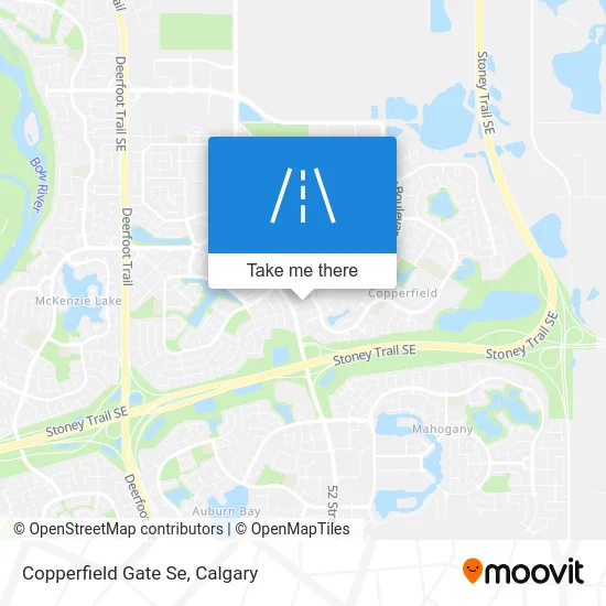 Copperfield Gate Se map