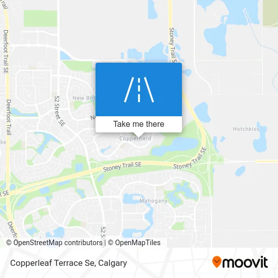 Copperleaf Terrace Se map