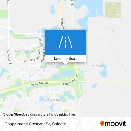Copperstone Crescent Se map