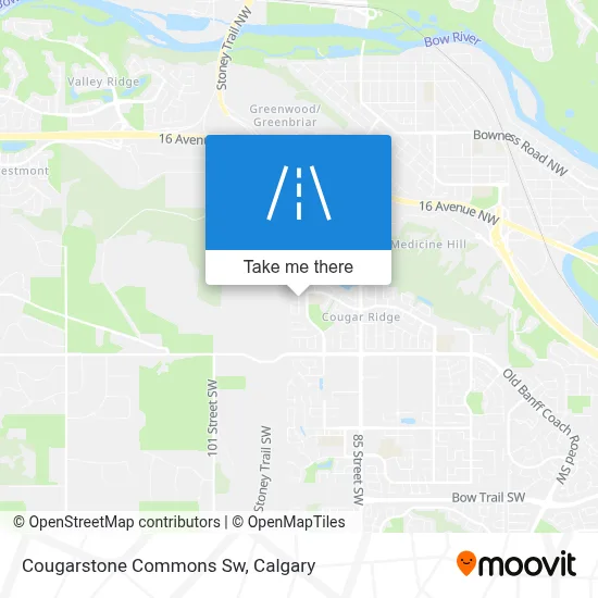 Cougarstone Commons Sw map