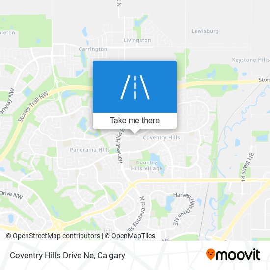 Coventry Hills Drive Ne plan