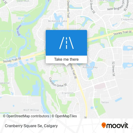 Cranberry Square Se map