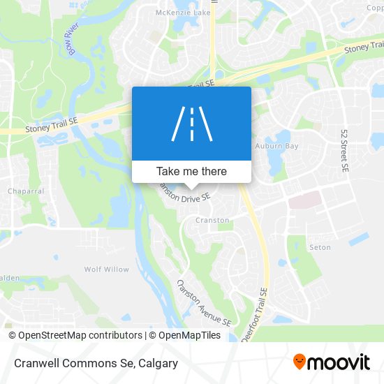 Cranwell Commons Se map