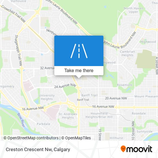 Creston Crescent Nw plan