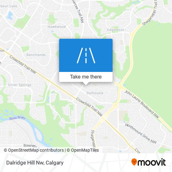 Dalridge Hill Nw map