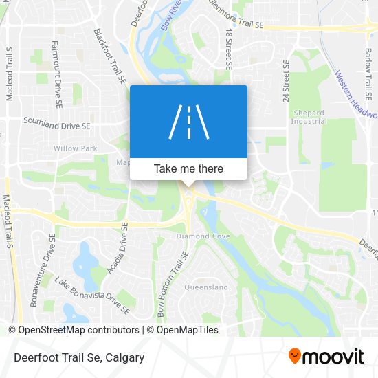 Deerfoot Trail Se plan