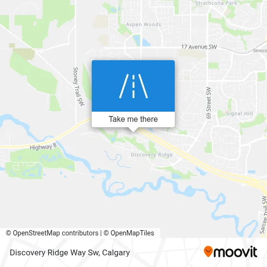 Discovery Ridge Way Sw map