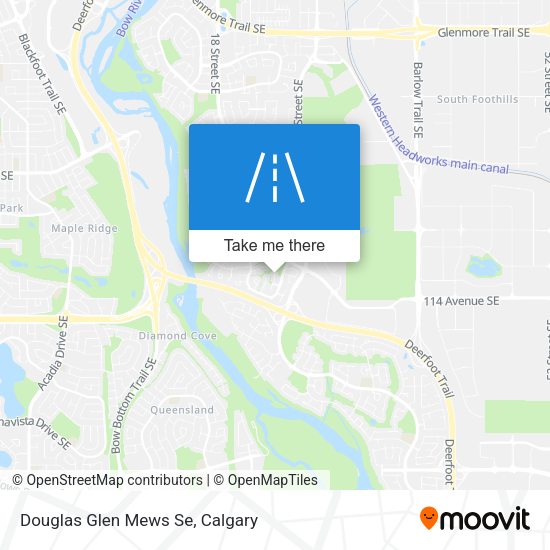 Douglas Glen Mews Se map