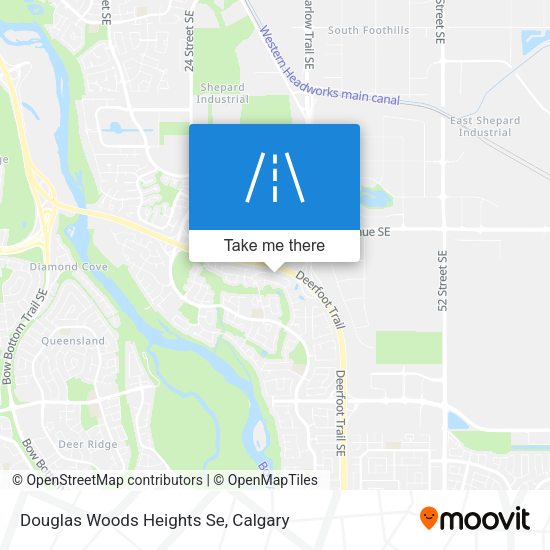 Douglas Woods Heights Se map