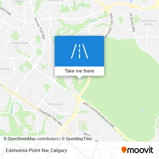 Edelweiss Point Nw map