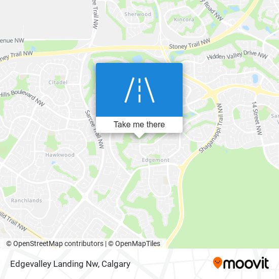 Edgevalley Landing Nw map