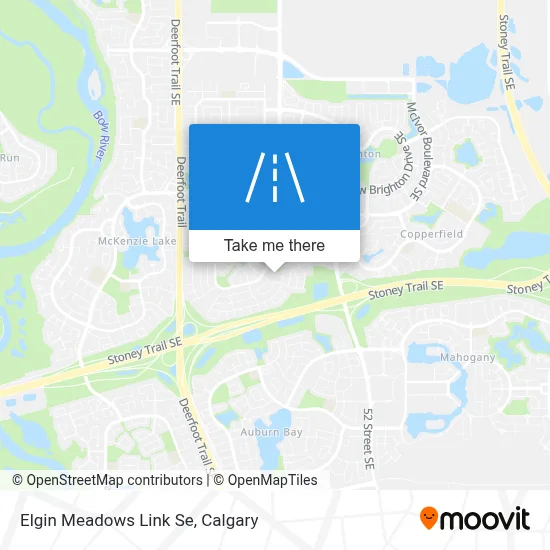 Elgin Meadows Link Se map