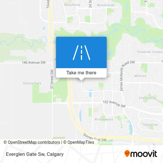 Everglen Gate Sw map