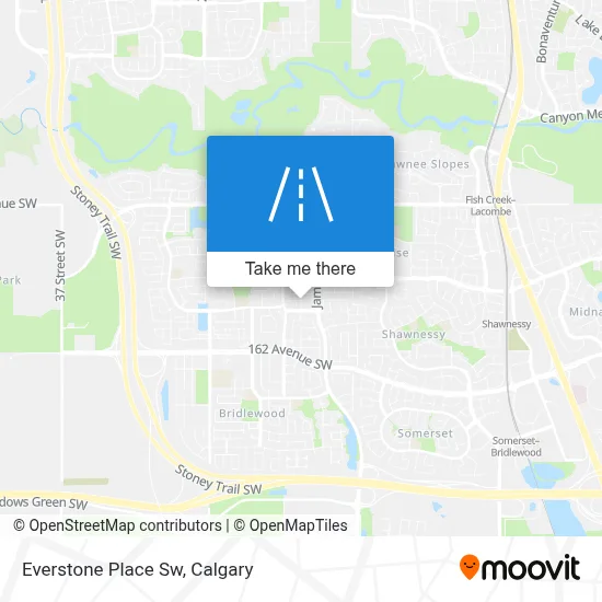 Everstone Place Sw map