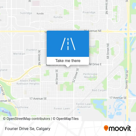 Fourier Drive Se map