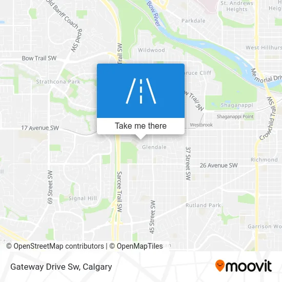 Gateway Drive Sw map