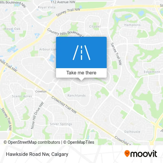 Hawkside Road Nw plan